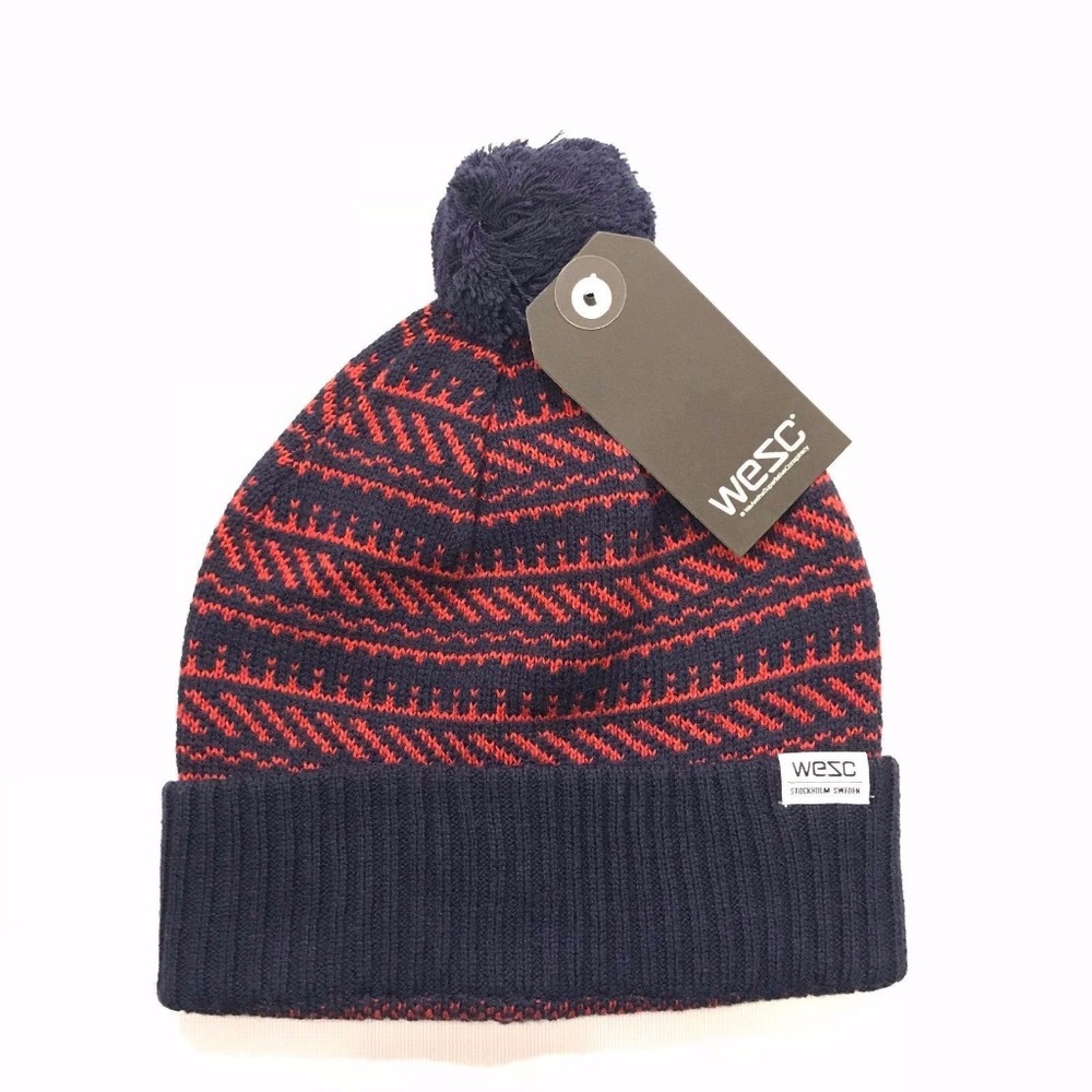 WESC NORTEN KNITTED MENS BEANIE